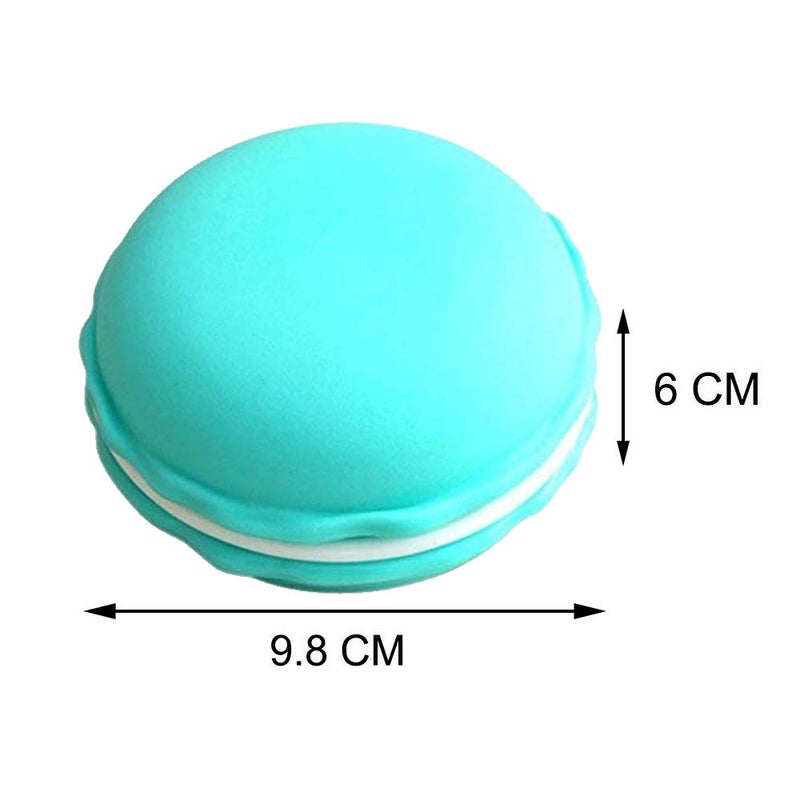 Coolrunner Giant Macaron Case, Cute Pill Organizer, Colorful Macaron Jewelry Storage Box, Shape Storage Box Candy Cute Pill Container (Large 2 pcs) - Image 2